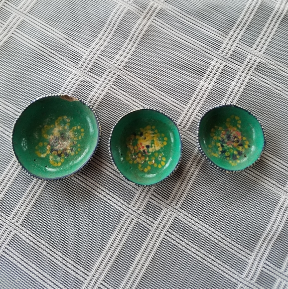 Vintage Handmade Mini Pottery Bowls - 3